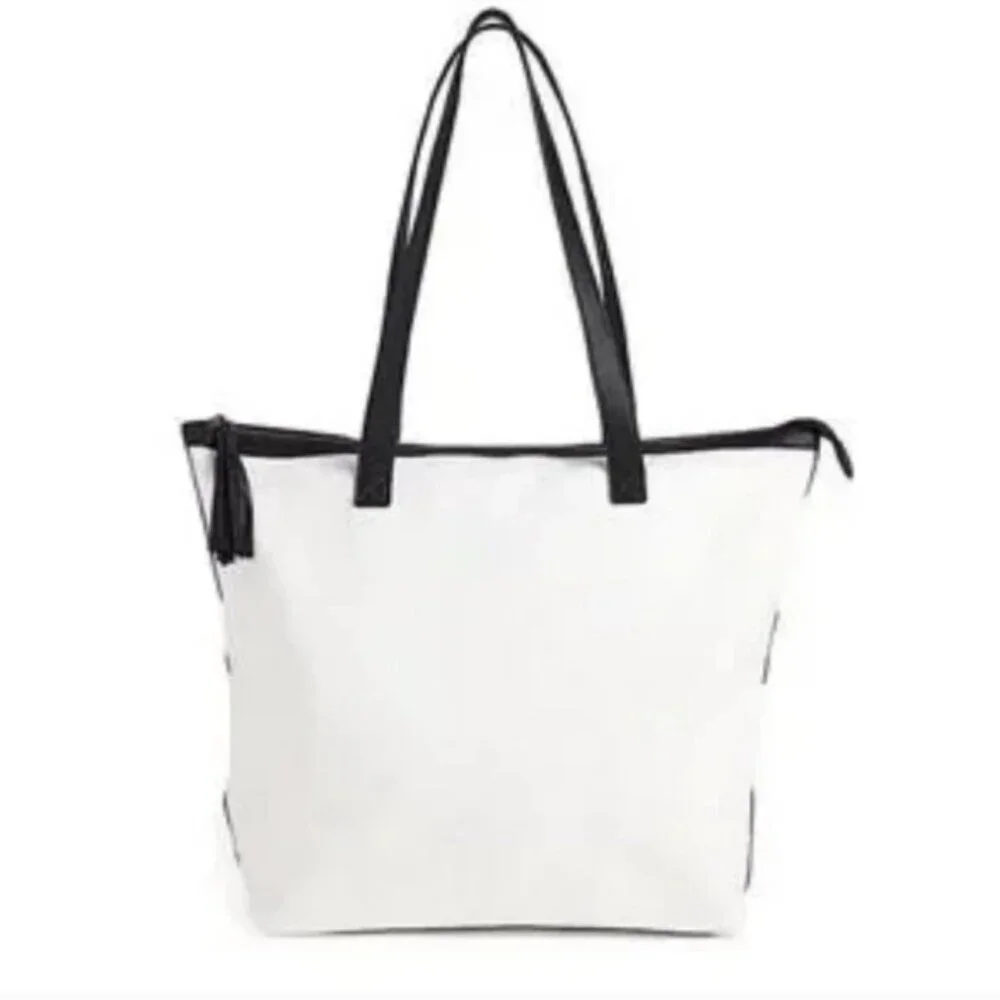 Walter Baker Day Tripper Bag Tote White New